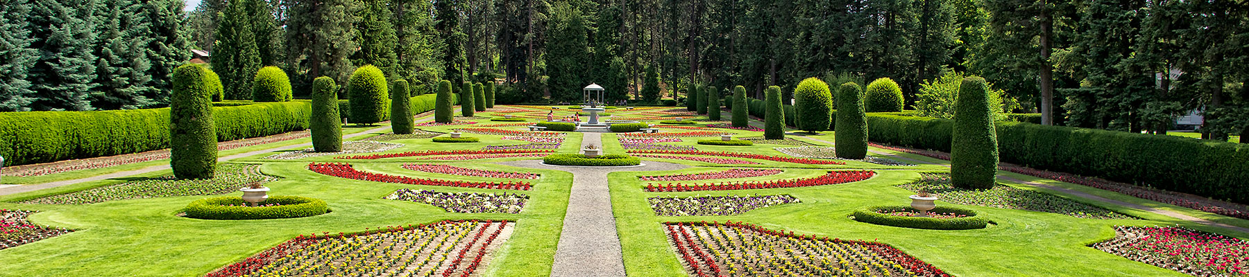 Manito Park in the summer