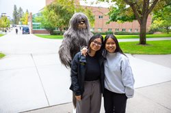 Two students with Skitch