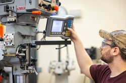 CNC student